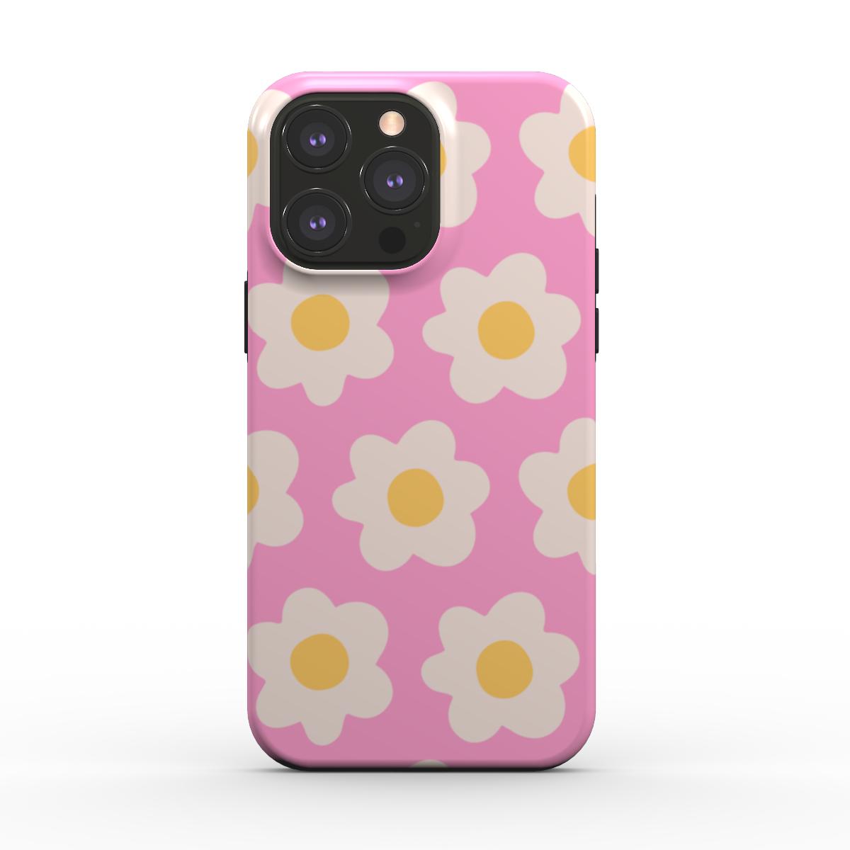 Pink Daisy - Tough Case (MagSafe)