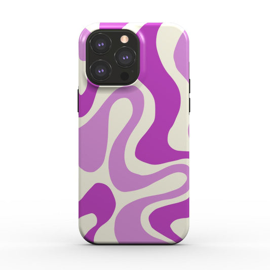 Violet Swirl - Tough Case (MagSafe)