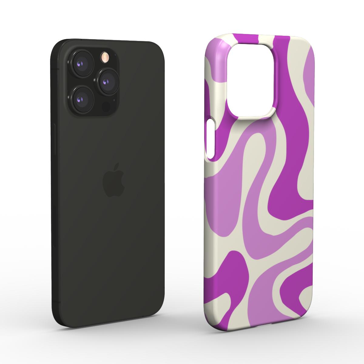 Violet Swirl - Slim Case