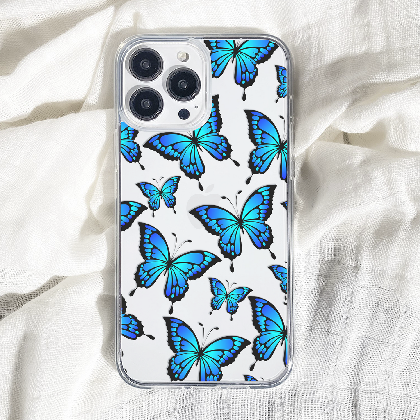 Blue Butterfly Shockproof Case