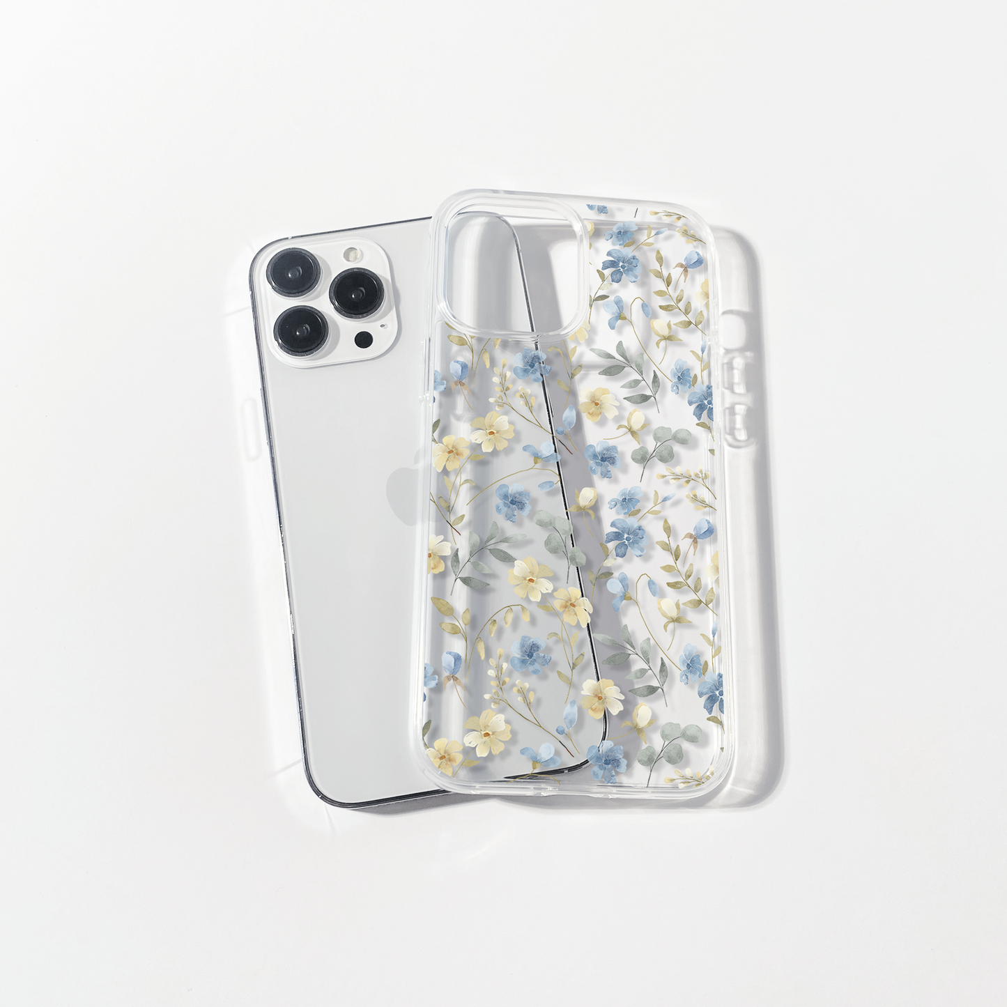 Blue Wildflower Shockproof Case