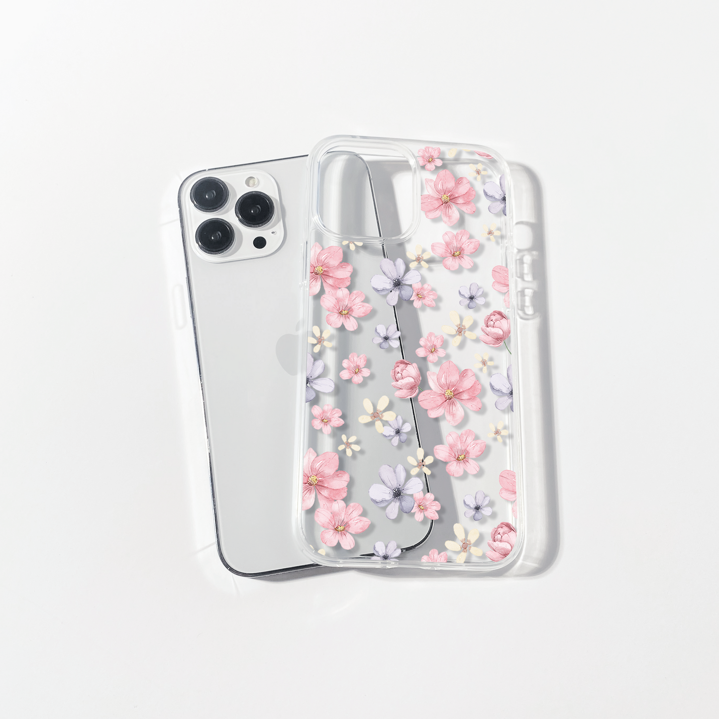 Pink Wildflower Shockproof Case