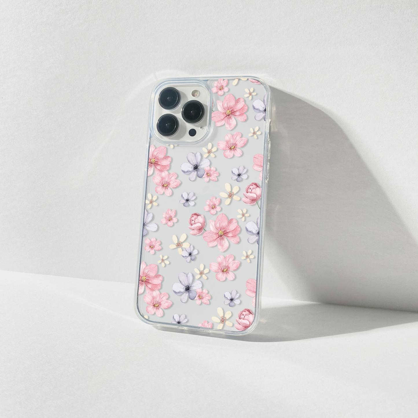 Pink Wildflower Shockproof Case