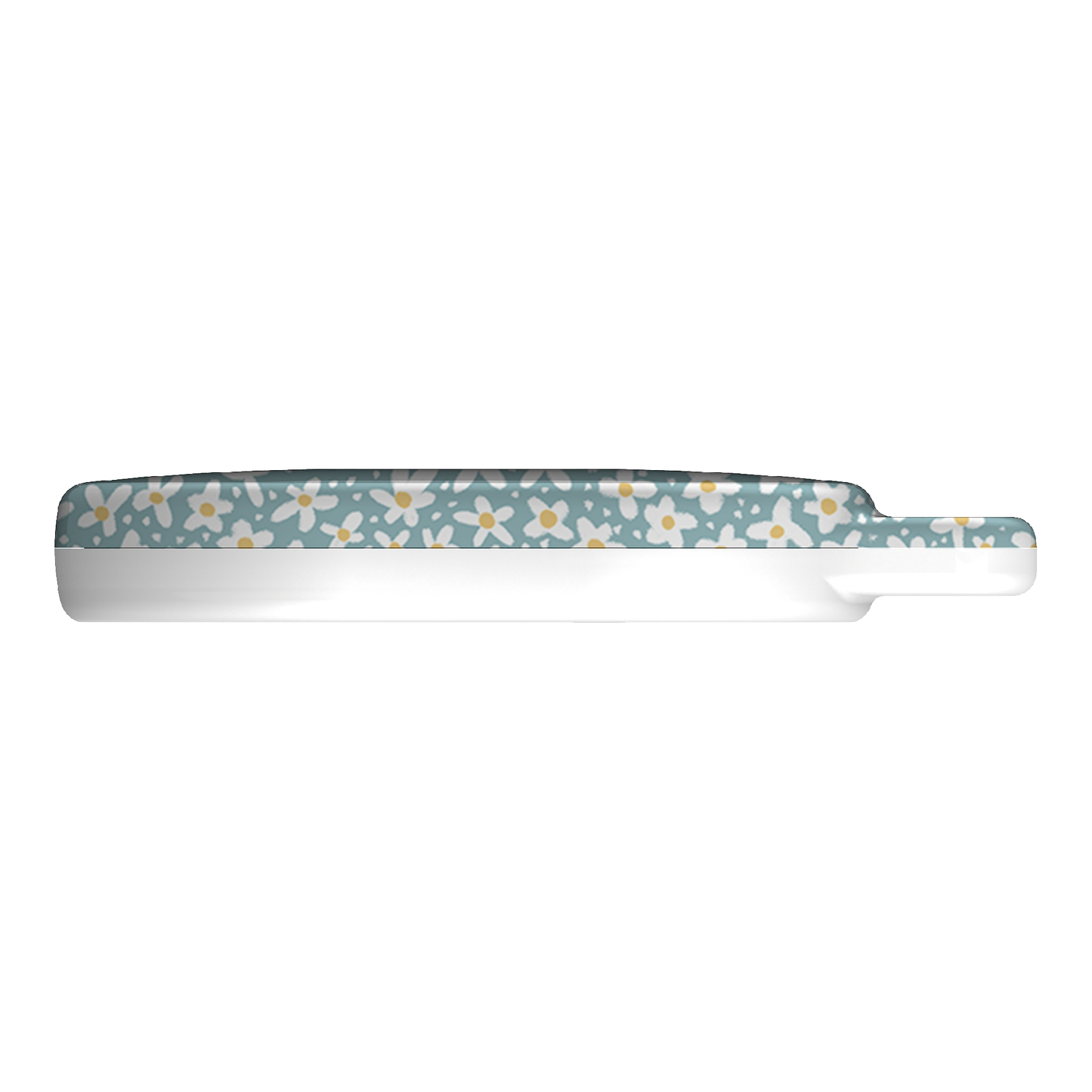 Blue Daisy AirTag Case